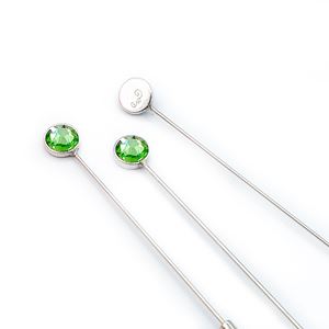Pin Circle SS30 Luxe Peridot
