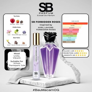 SB PARFUM MINI- FORBIDDEN ROSES EDP 8ML