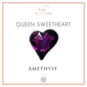 Brooch Sweetheart Queen Amethyst