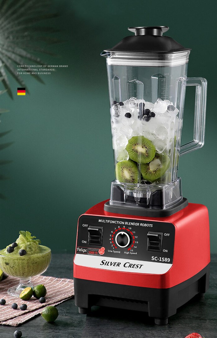 SILVER CREST HEAVY DUTY BLENDER 2.0L SKY HOMEWARE
