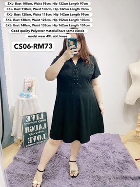 CS06 Ready Stock *Bust 43 to 58 inch/ 108-148cm