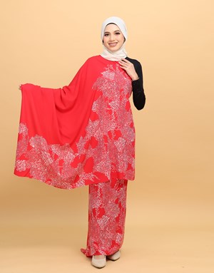 BATIK MY COTTON FHM 33 PC/SK - Red