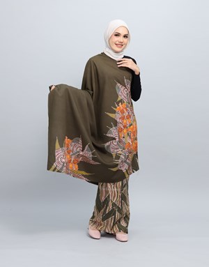 BATIK MY COTTON WAN 190 C/SK - Dark Olive