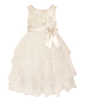 💖  67150-E  WHITE DINNER DRESS  ( SIZE 90 )