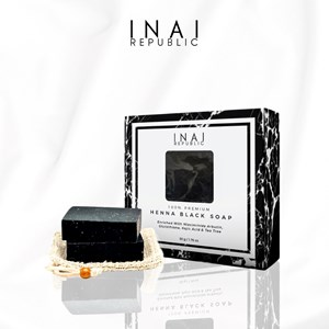 HENNA BLACK SOAP (FREE SPONGE) INAI REPUBLIC