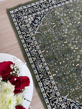 TPM503 Green 8mm Home Carpet - Medina Collection
