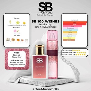 SB PARFUM- SB 100 WISHES EDP 30ML