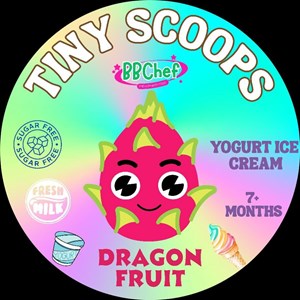BBCHEF TINY SCOOPS - DRAGON FRUIT