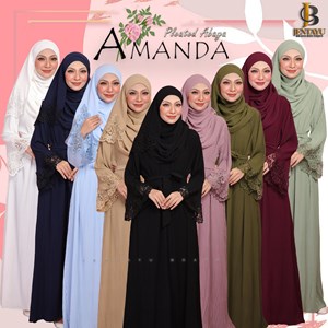 ABAYA AMANDA PLEATED 🎊