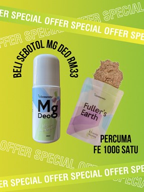 ‼️PRE-ORDER‼️ELEMENTZ MAGNESIUM DEODORANT (CONTAINS 10% Magnesium Oil)