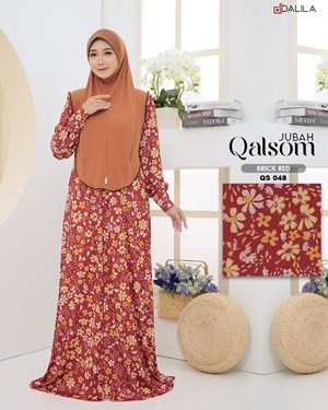 JUBAH QALSOM (QS 048) BRICK RED