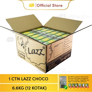 [KARTON] LAZZ CHOCO (550G) x12 kotak