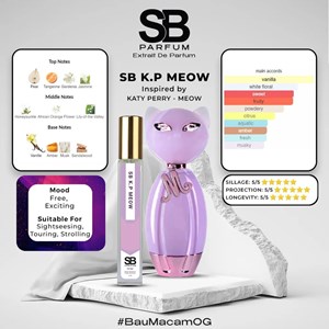 SB PARFUM MINI- K.P MEOW EDP 8ML
