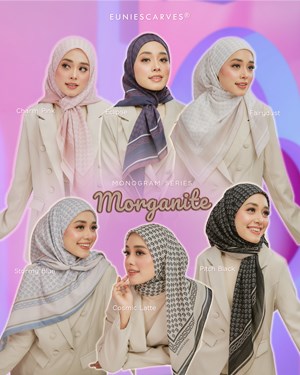 Tudung Bawal Morganite