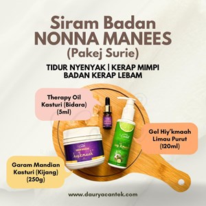 Terapi Ais Masin (Set Terapi Siram Badan)