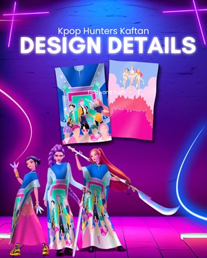 [PREORDER] KPOP HUNTER KAFTAN