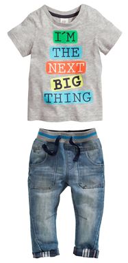 @  W18 NEXT BOY SET ( 2 PCS SET )  SIZE 6Y