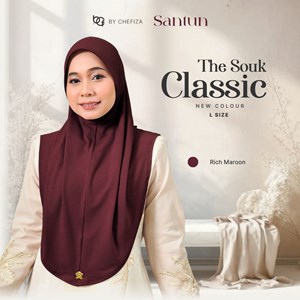 SOUK CLASSIC L - RICH MAROON