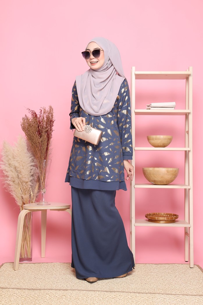 Kurung Daneen Nadeera – Ash Blue (Copy)