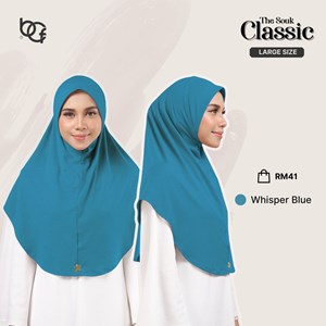 THE SOUK - WHISPER BLUE (L)