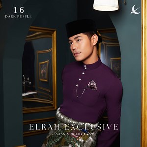 BAJU MELAYU ULTIMATE 2.0 (DARK PURPLE) C16