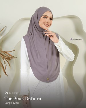 SOUK DEL’AIRE L - VIOLET GREY