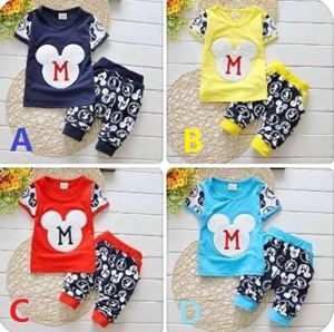 @  WS-201574-K003 KOREAN BABY 2pcs SET - LIGHT BLUE / RED. ( SIZE 90-110)