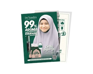 FLYERS AIR FRESHENER (CINTA SYURGA)