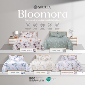 BLOOMORA: Comforter Set - Queen