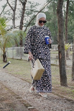 KURUNG BATIK FATEEMA ( Midnight 013 )