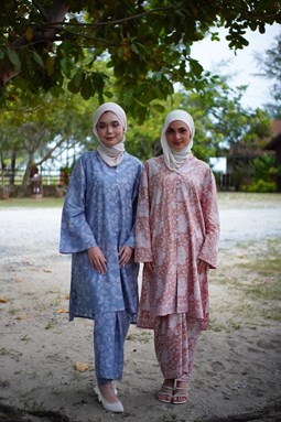 KURUNG TANJUNG ( KT012 DUSTY BLUE )