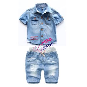 @  201595-010 MINI JEANS BOY 2pcs SET (SIZE 4-6Y )