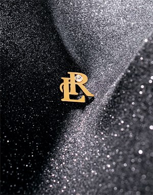 SIGNATURE LR BROOCH DIAMOND