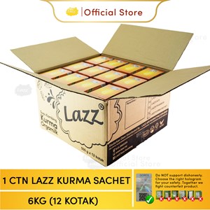 [KARTON] LAZZ KURMA SACHET (25GX20SCHT) x12 kotak