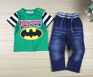 @  WS-201521-017  BATMAN GREEN  2pcs SET ( SIZE 120 & 130 )