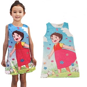 L165   HEIDI JACQUARD DRESS ( SIZE 3-8Y )