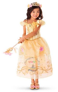 @  P31259-D  PRINCESS  BELLE COSTUME  ( DESIGN D ) SZ 110-150