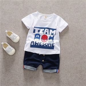 @  KIDDO CASUAL WEAR SET 6 - WHITE TEAM  [ SZ 100 -110 ]