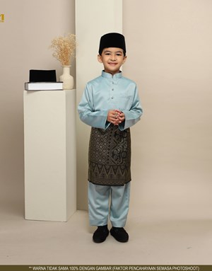 BAJU MELAYU MUHAMMAD JUNIOR K29 DUSTY GREEN