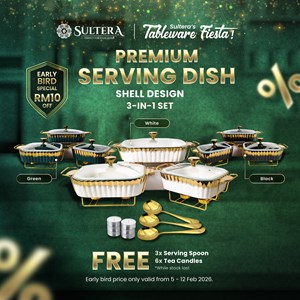 [2026] Serving Dish Shell 3-in-1 Set