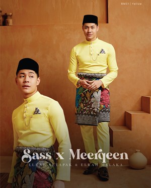 BAJU MELAYU MAGNIFICENT 4.0 (YELLOW) C31