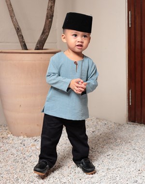 TEMENGGONG BOY - TEAL BLUE