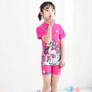 ©. 21391-5   KIDS SWIMMING SUIT  [ UNIICORN ]  SIZE M-2XL