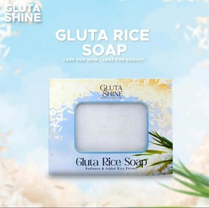 GLUTA SHINE RICE SOAP