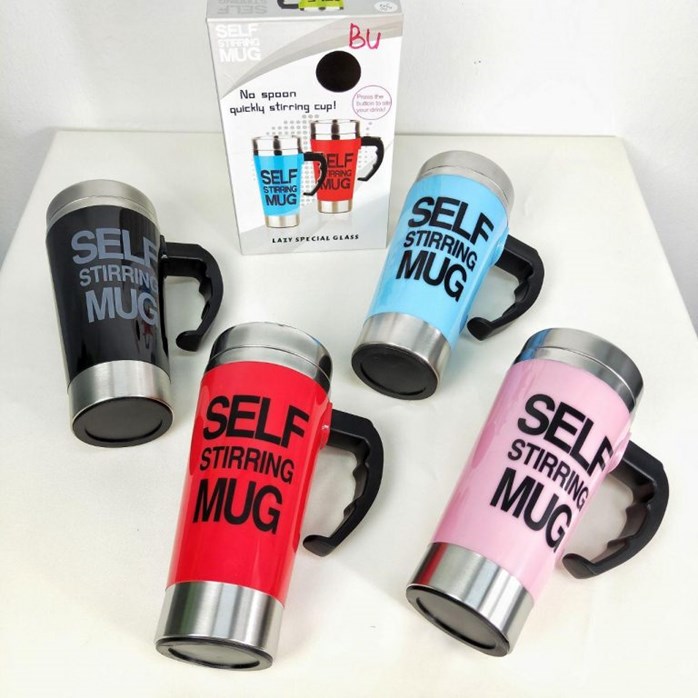 SELF STIRRING TALL MUG 600ML