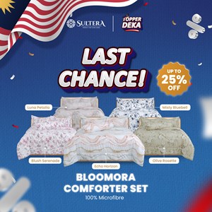 SALE BLOOMORA: Comforter Set - Single