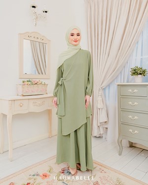 YUNA KURUNG - DUSTY GREEN