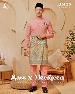 BAJU MELAYU MAGNIFICENT 4.0 (ROSE PINK) C26