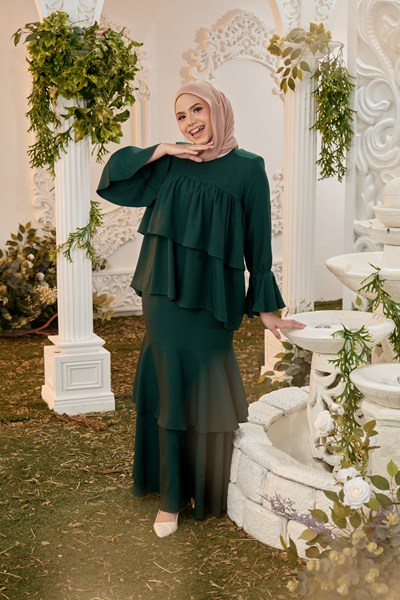 SALOMA KURUNG EMERALD GREEN