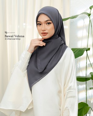 BAWAL VELUNA - CHARCOAL GREY
